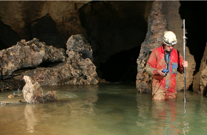 Discharge Measurement Deep Within a Cave